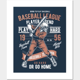 Born to Play Baseball Posters and Art